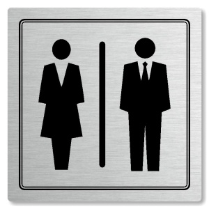 Piktogram WC společné